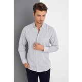 Dewberry G625 LINEN SHIRT-LACİVERT | Shoptok.si