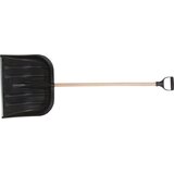 Profix plastična lopata za snijeg 485 x 395 mm s drvenom drškom 12342 | shoptok.hr