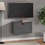  Zidni ormarić sivi 60 x 30 x 35 cm od masivne borovine | shoptok.hr
