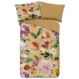 Descanso žuta posteljina od organskog pamuka Flowery, 140 x 200 cm Cijene