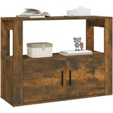  Komoda boja dimljenog hrasta 80x30x60 cm od konstruiranog drva | shoptok.hr