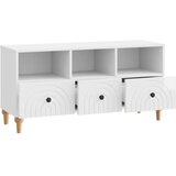 vidaXL TV omarica Visok Sijaj Bel 102 x 34,5 x 50 cm, (5000202753) | Shoptok.si