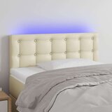  Posteljno vzglavje krem 90x5x78/88 cm umetno usnje, (20735477) | Shoptok.si