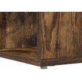  Kutni stol s policom Dimljeni hrast 101,5 x 149,5 x 149,5 cm | Eponuda.com