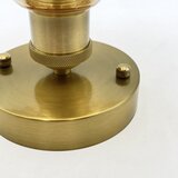  Stropni luster TRISH 1xE27/15W/230V zlatna/dimljeno bež | Eponuda.com