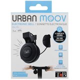 URBAN MOOV Elektronski zvonec za krmilo - črn Slike