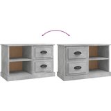 TV ormarić boja betona 73x35,5x47,5 cm konstruirano drvo | shoptok.hr