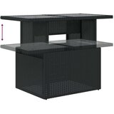 vidaXL 7-dijelni set vrtnih sofa od poliratana s jastucima crni | shoptok.hr