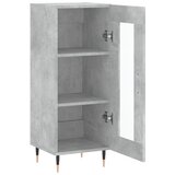  Komoda siva boja betona 34,5x34x90 cm od konstruiranog drva | shoptok.hr