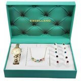  ZENSKI EXCELLANC POKLON SET ZLATNE BOJE | ePonuda.com
