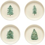 Casafina Krem desertni tanjuri u setu 4 kom s božićnim motivom od kamenine ø 16 cm Pacifica Christmas Tree – Cijene