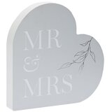 Widdop & Co. Amore - Dekoracija - Amore, Heart Mantel Plaque, Mr & Mrs | Eponuda.com