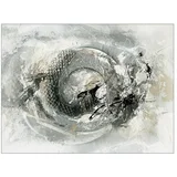 Young Living Slika na platnu (Grey and Silver III, Š x V: 120 x 90 cm)
