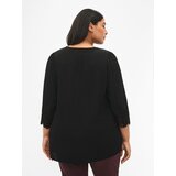 Zizzi Bluza 'MMISA' črna | Shoptok.si