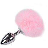 Alive Analna kupa Metal Anal Fluffy Plug M Cene