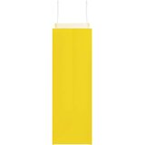  Papirnate vrećice 50 kom s ručkama žute 26x12x35 cm | shoptok.hr