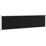  Uvlačiva bočna tenda za terasu 600 x 160 cm crna | shoptok.hr