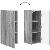  Set TV komoda Zidne 2 pcs Siva Sonoma Konstruirano drvo | shoptok.hr