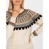 RUE PARIS Sweater-LC-SW-0342.06X-beige | shoptok.hr