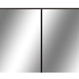 vidaXL lED kupaonski ormarić s ogledalom crni 80 x 15 x 60 cm MDF | shoptok.hr