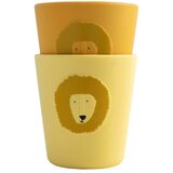 Trixie set 2 silikonskih kozarčkov mr. lion | shoptok.hr