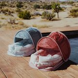 DockATot DockATot® zaštita od sunca i insekata Deluxe+ Trellis Chambray | shoptok.hr