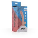 Real Fantasy Vince - dildo z modnim kožico z modniki - 19,5 cm (naravno) | Shoptok.si