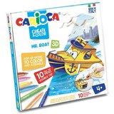 Carioca Create & Color Mr. Boat 3D - 1 set. Cene
