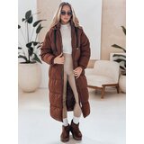 DStreet Kurtka damska zimowa długa pikowana COZYSEASON brązowa Cene