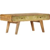  Klubska mizica iz trdnega mangovega lesa 90x50x40 cm | Shoptok.si