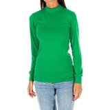Kisses And Love Majice z dolgimi rokavi 1625-M-VERDE Zelena Cene