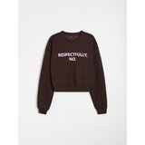 Sinsay Crewneck dukserica s dodatkom pamuka | shoptok.hr