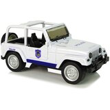  Terenski policijski auto za igru 17 cm - bijeli | Shoptok.si