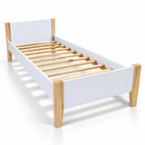  Krevet samac DRIM 90x200 Bela/Natur Cene