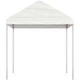 vidaXL Paviljon s streho bel 20,07x2,28x2,69 m polietilen | Shoptok.si