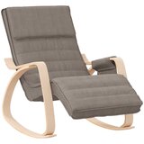 The Living Store Gugalni stol taupe blago - Gugalni Stol, (21420605) | Shoptok.si