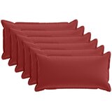  Presvlaka za jastuk 6 kom. HOUTEN Vinska crvena 40 x 70 cm | shoptok.hr