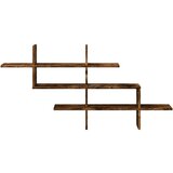 vidaXL Zidna polica boja hrasta 124,5x18x60,5 cm konstruirano drvo | shoptok.hr
