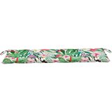  Jastuk za vrtnu klupu višebojni 150 x 50 x 7 cm tkanina Oxford | shoptok.hr