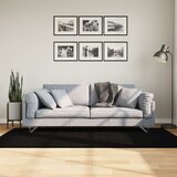  Tepih HUARTE kratkih vlakana mekani i perivi crni 100x200 cm | shoptok.hr