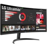 LG Monitor 34" 34WR50QK-B VA 3440x1440/100Hz/5ms/2xHDMI/DP/zakrivljen | ePonuda.com