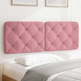 vidaXL Vzglavna stranica roza 140 cm žamet | Shoptok.si