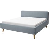 Livetastic OBLAZINJENA POSTELJA x , tekstil svetlo modra | Shoptok.si
