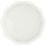  Cvetlično korito Bela 60 x 60 x 35 cm Jeklo, (5000207681) | Shoptok.si