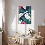  Slika - Sloth in the Tropics (1 Part) Vertical 60x90 U prirodnom drvenom okviru | shoptok.hr