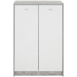 Mömax komoda 4-you new, siva, bela | Shoptok.si