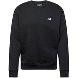 New Balance Sweater majica crna / bijela Cijene