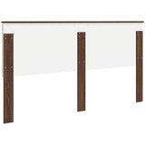  Uzglavlje s uzglavljem Smeđi hrast 180 cm Konstruirano drvo | shoptok.hr