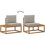  Set vanjskih sofa 3 kom. Prirodna | shoptok.hr