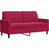  Dvosjed crvena boja vina 140 cm baršunasti | Eponuda.ba
